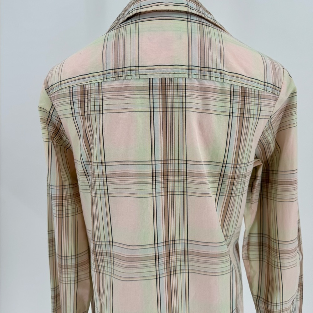 Pendleton Pink Plaid Button Down Collared Shirt - image 2